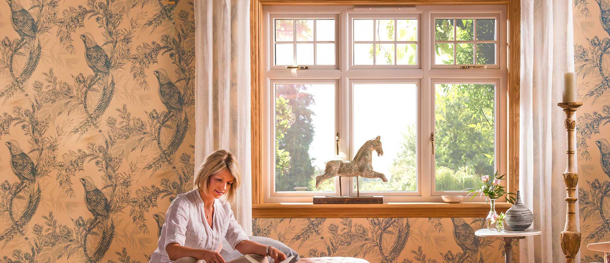 Casement windows. Perfect form and beautiful styling.