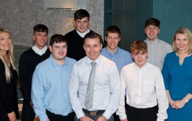 Hand Picked Scotland candidates photographed with CR Smith Managing Director, Ian Mcfarlane