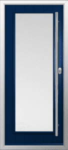 Biellia blue front door