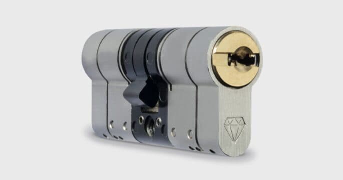 secure key cylinder