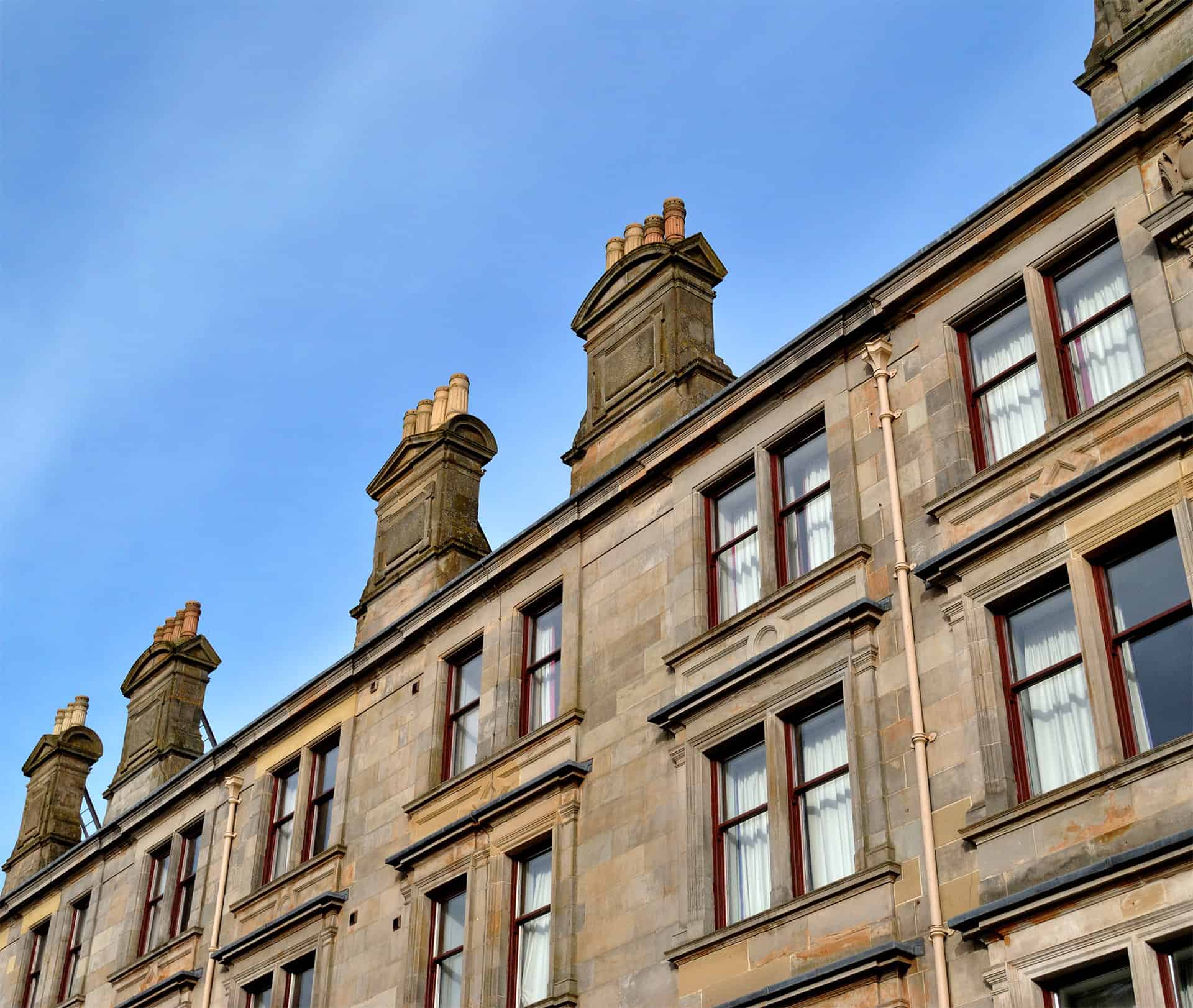 Glasgow tenement building