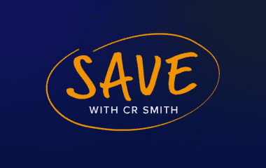 save with cr smith graphic