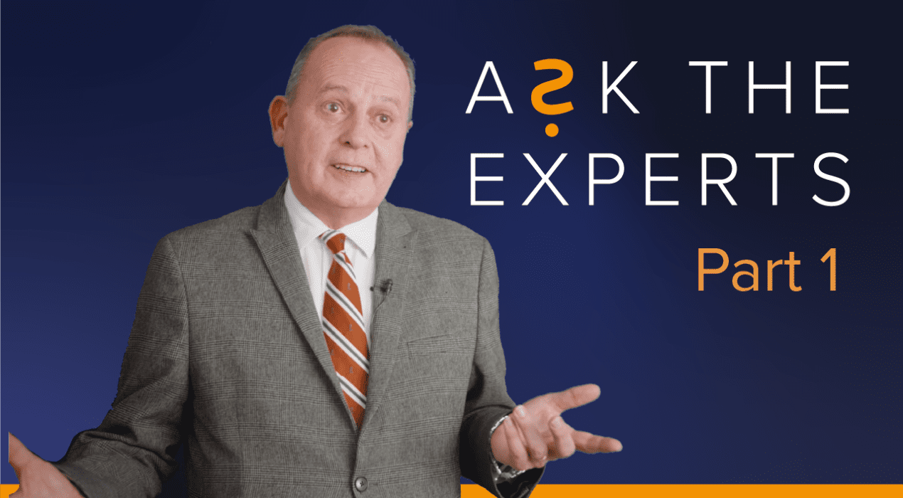 Ask the experts part one video thumbnail