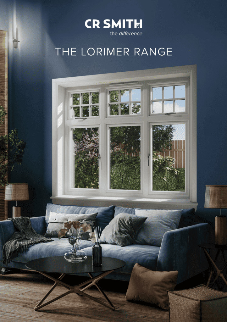 Front cover of the lorimer range brochure