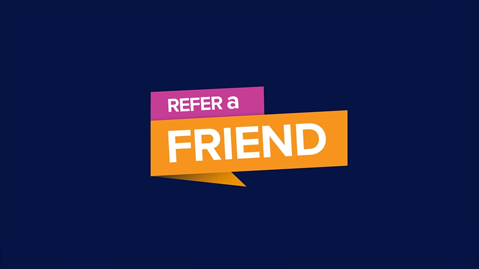 Refer a friend logo