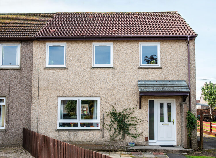 External view of home - Kingdom group social housing