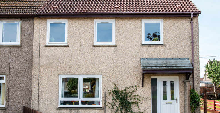 External view of home - Kingdom group social housing