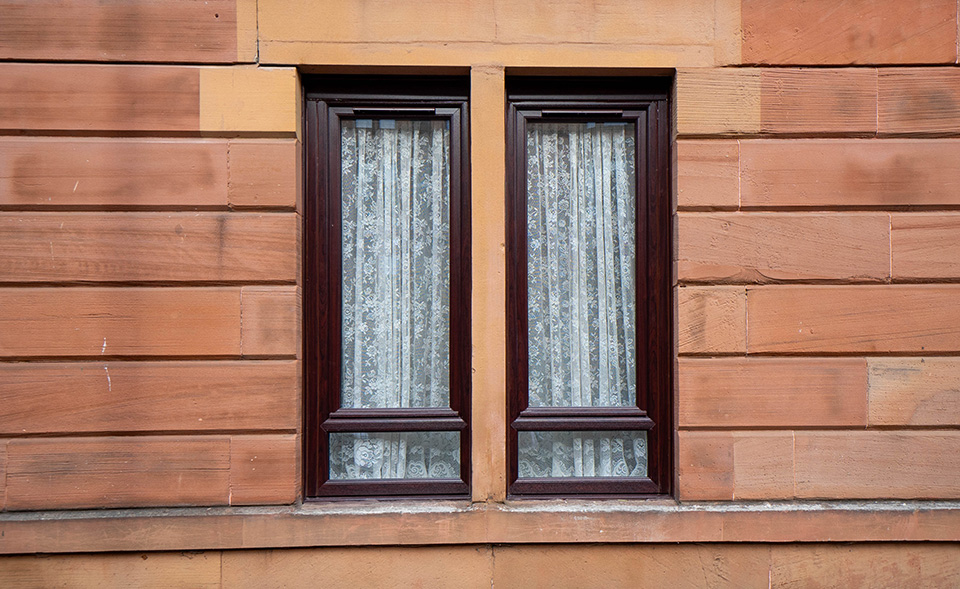 External view of rosewood windows | Maryhill 006 social housing