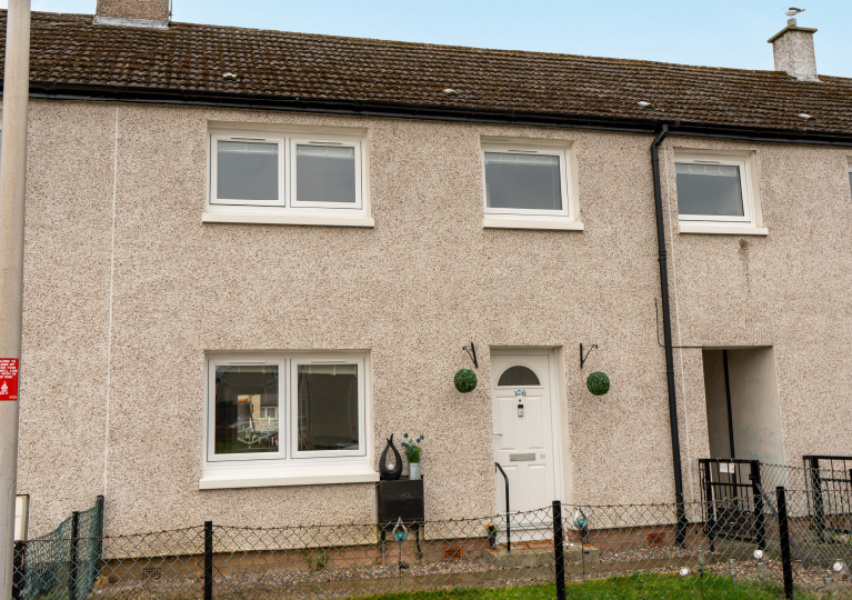 External view of home - ore valley social housing