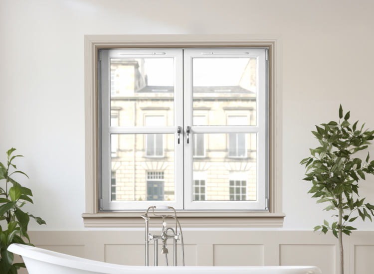 Lorimer uPVC tilt and turn Window, Scottish home improvements.