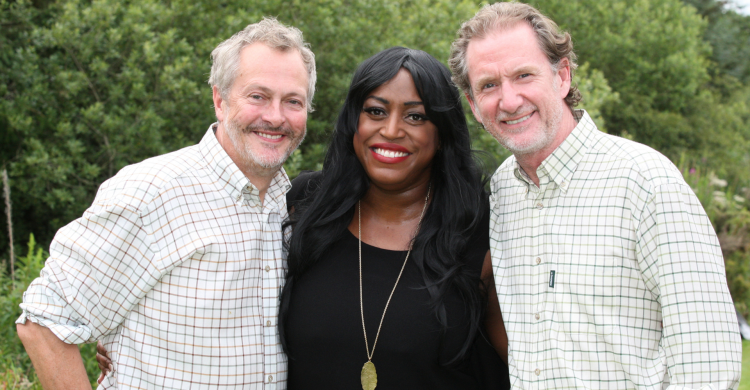 Mica Paris with Nick Nairn and Paul Rankin