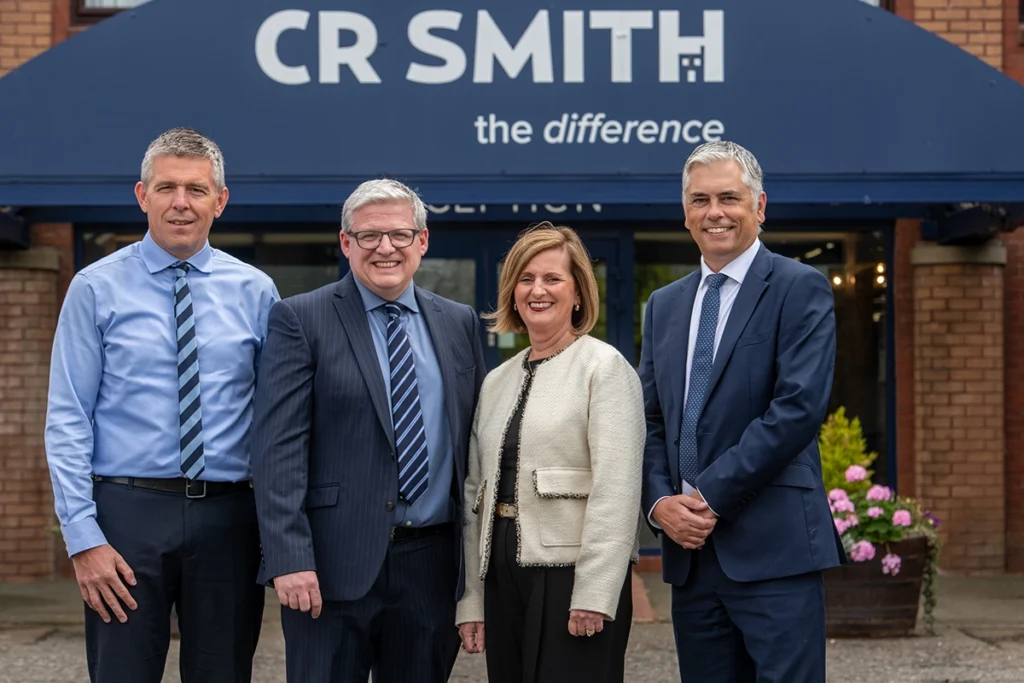 Alistair Mercer, Michael Leggiero, Danny Mcarthur, SharonGlass photographed at CR Smith Head Office