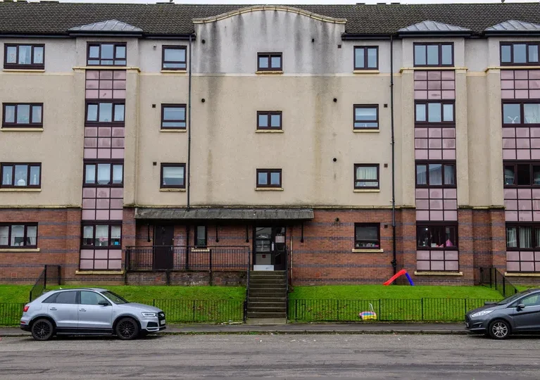 Rosewood tilt and turn window replacement for Spire View housing association by CR Smith