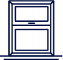 Casement window icon
