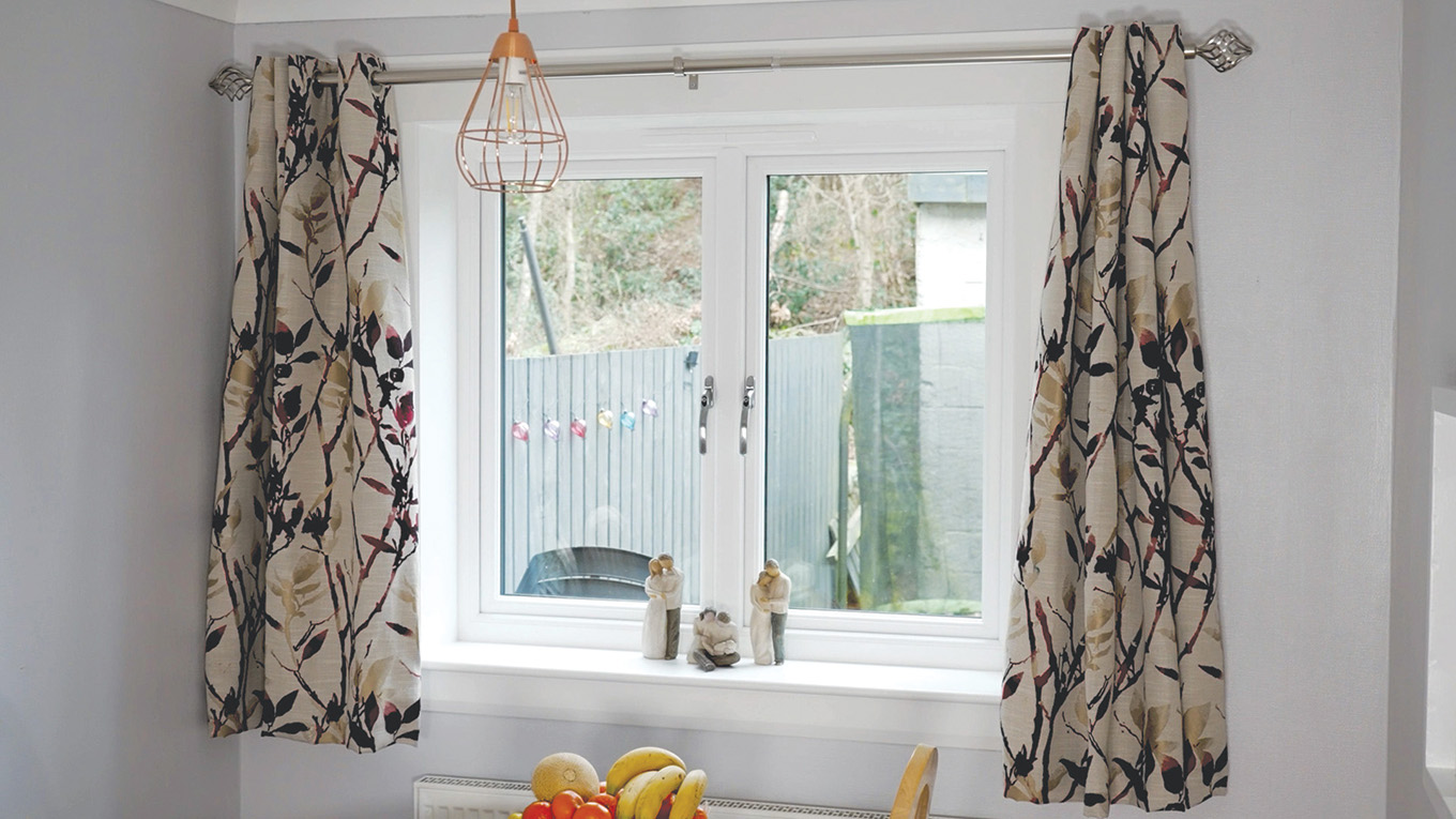Lorimer side hinged casement windows with white full finish